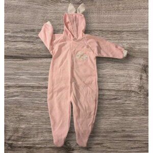 NWT Baby Vtg Easter Outfit Bunny Sleeper My First Ears Pajamas Honors 9 Months